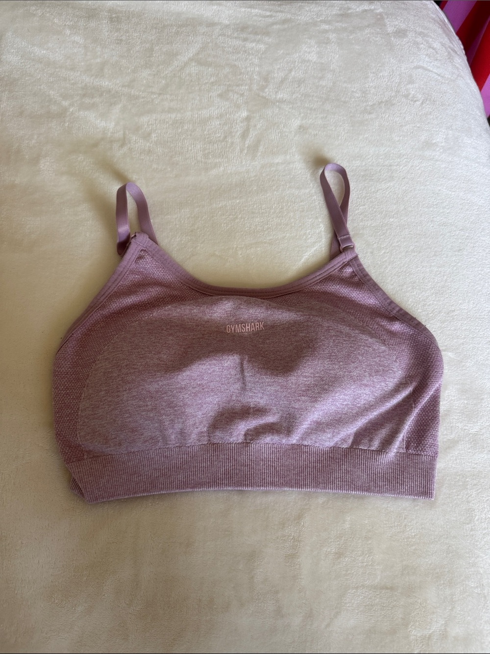 Gymshark Women's Dusty Mauve Seamless Sports Bra